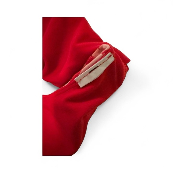 Athleta Conscious Crop Tank Abstract Floral Print Red Pink Women’s S - Picture 9 of 9